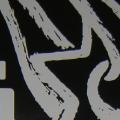 A detail of the logo of popfestival Breda Barst. The 2004 A0 poster covers a lot of wall. Over ten years of festival fun in my hometown. And I am one of the founders.