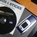 I go nowhere without my mobile phone. Samsung E700 rules. At least once a day I see someone using this type of phone. Very popular and rightly so. I apparently listened to the Kubus & Sticks cd today....